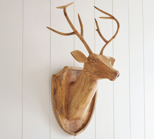 OakAntler Wall Sculpture